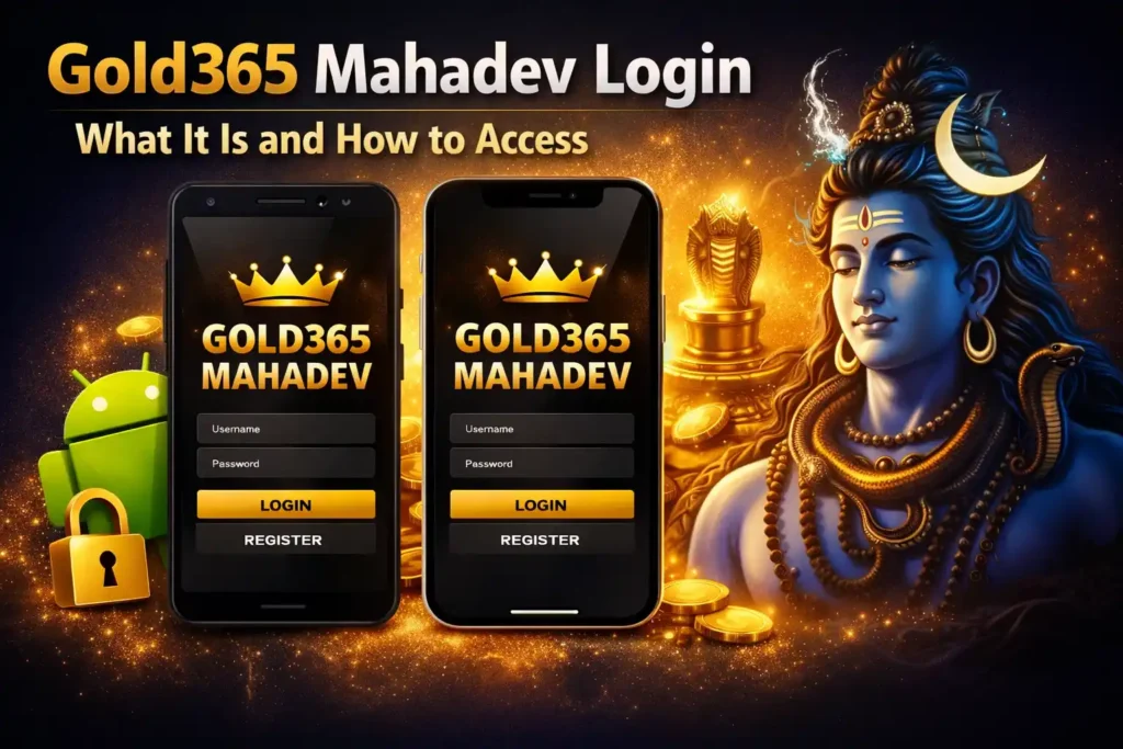 Gold365 Mahadev Login – What It Is and How to Access
