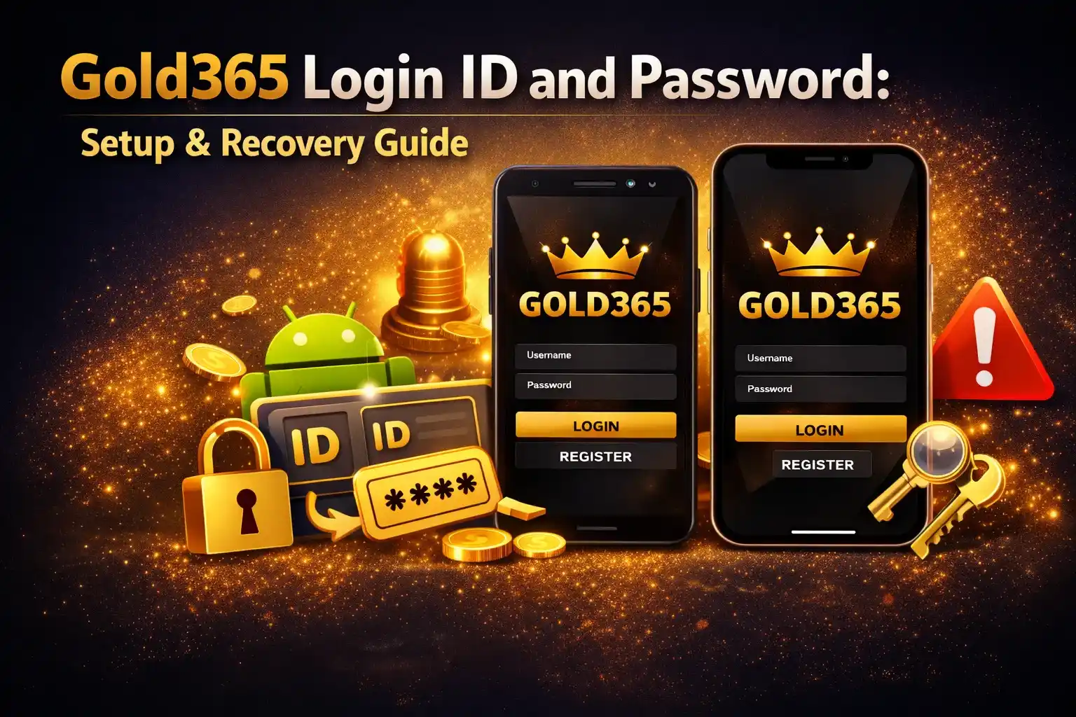 Gold365 Login ID and Password: Setup & Recovery