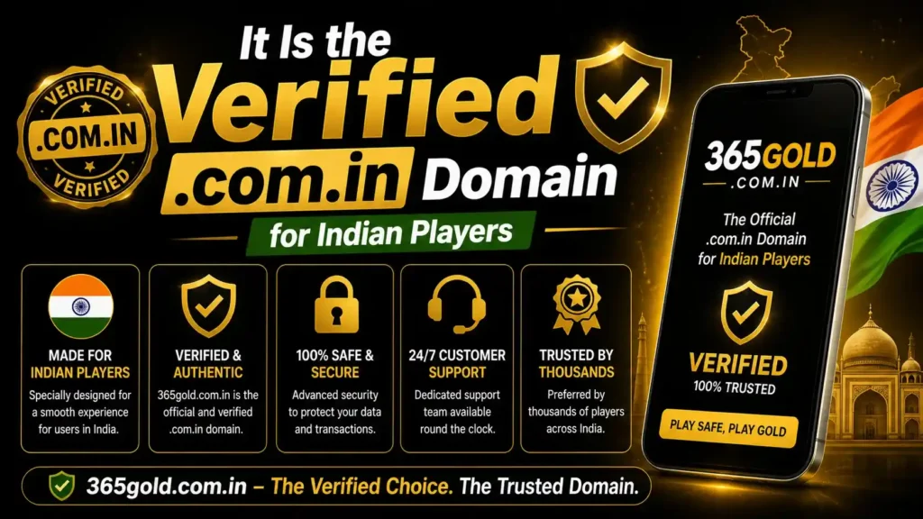 Why 365gold.com.in Is the Most Trusted Gold365 Domain